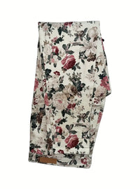 Max Light Floral Printed Jeans