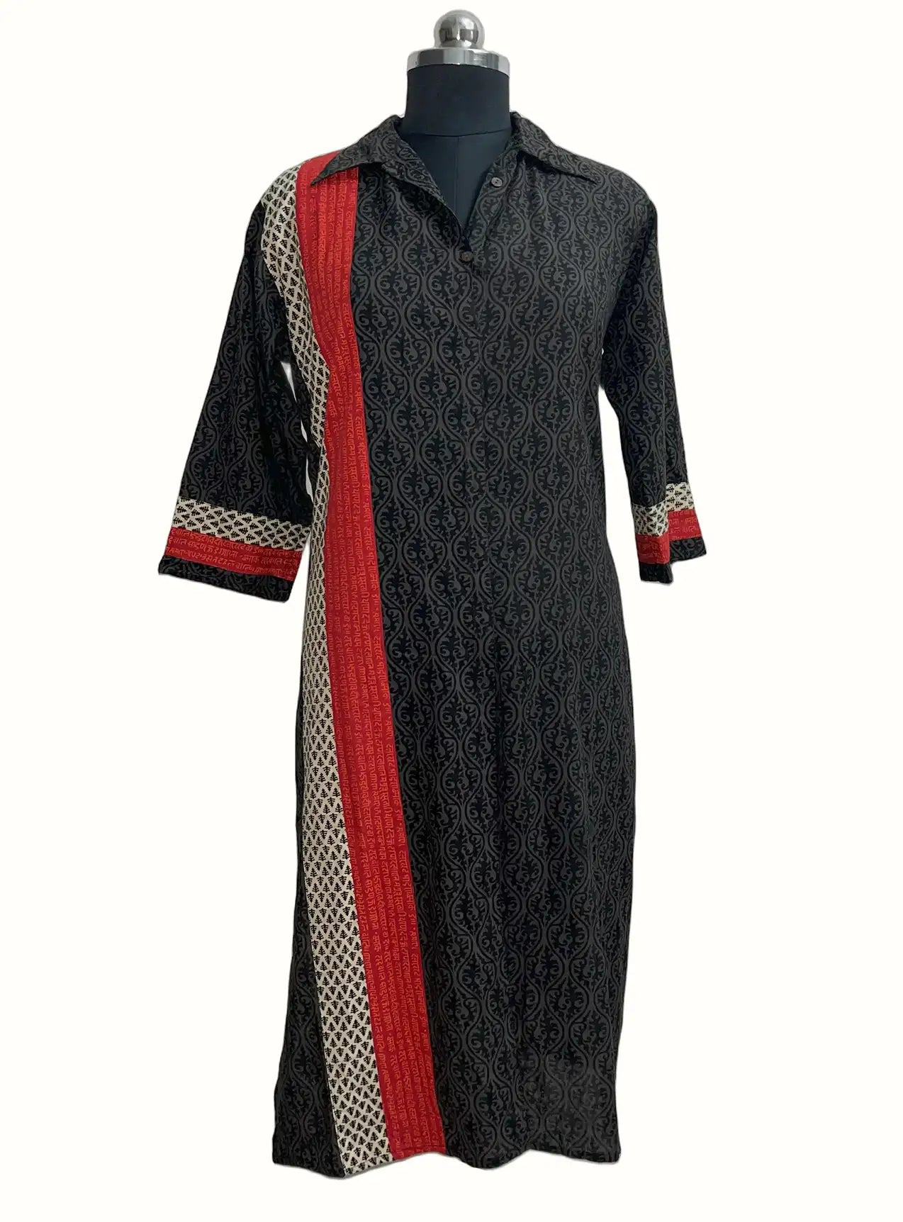 Color Block Patterned Kurti
