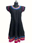 Khushi Black Dotted Kurti
